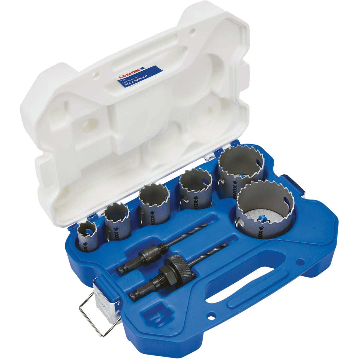Electrician's Tipped Hole Saw Set, 6 Pieces