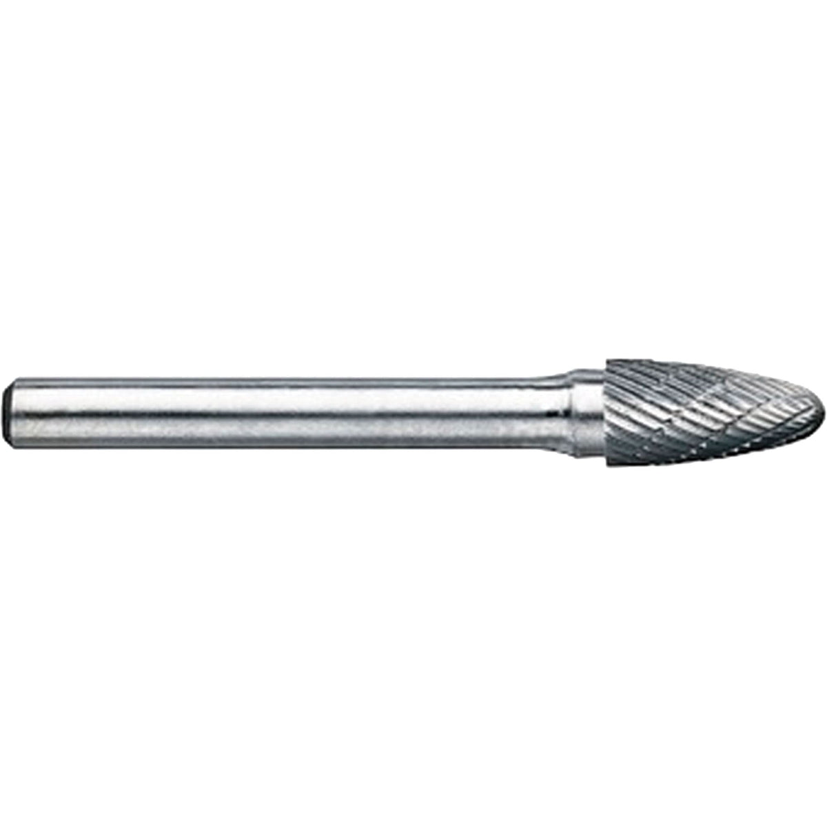 Drillco® Magnum Double Cut Solid Carbide Burr, SG-5, 1/2" Dia., 1/4" Shank, 1" Depth of Cut