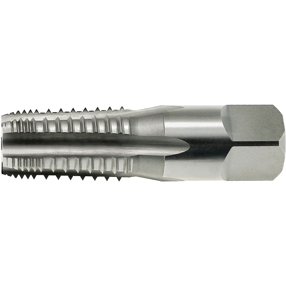 Drillco® Interrupted Thread Pipe Tap, 3/4"-14, 5 Flutes, High Speed Steel