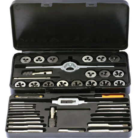 Drillco® Metric Tap & Die Set, 36 Pieces