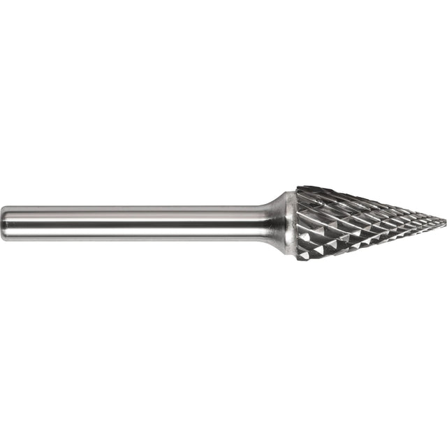 Drillco® Single Cut Pointed Cone Burr, SM-2