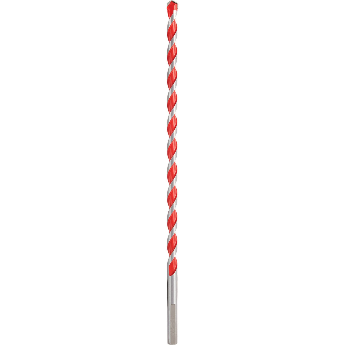 Hammer Drill Bit, 3/8", 3-Flat Shank, Carbide