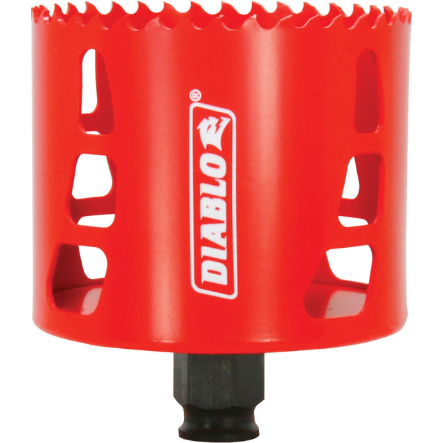 Hole Saw, 3-1/8", 2-3/8" Depth of Cut, Bi-Metal