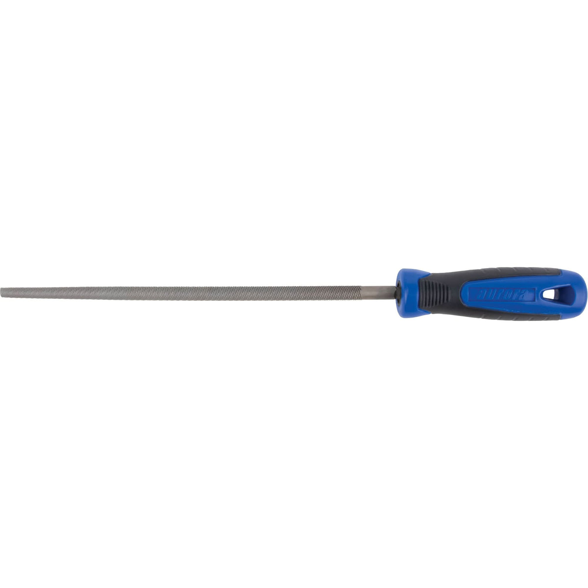 File With Handle, 3/8" Dia. x 10" L, Round, Bastard Cut