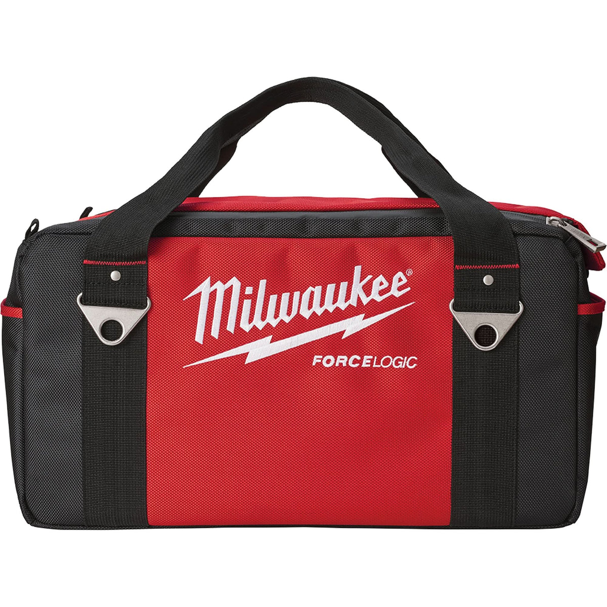 Overhead Cutter & Crimper Bag, Nylon, Black/Red