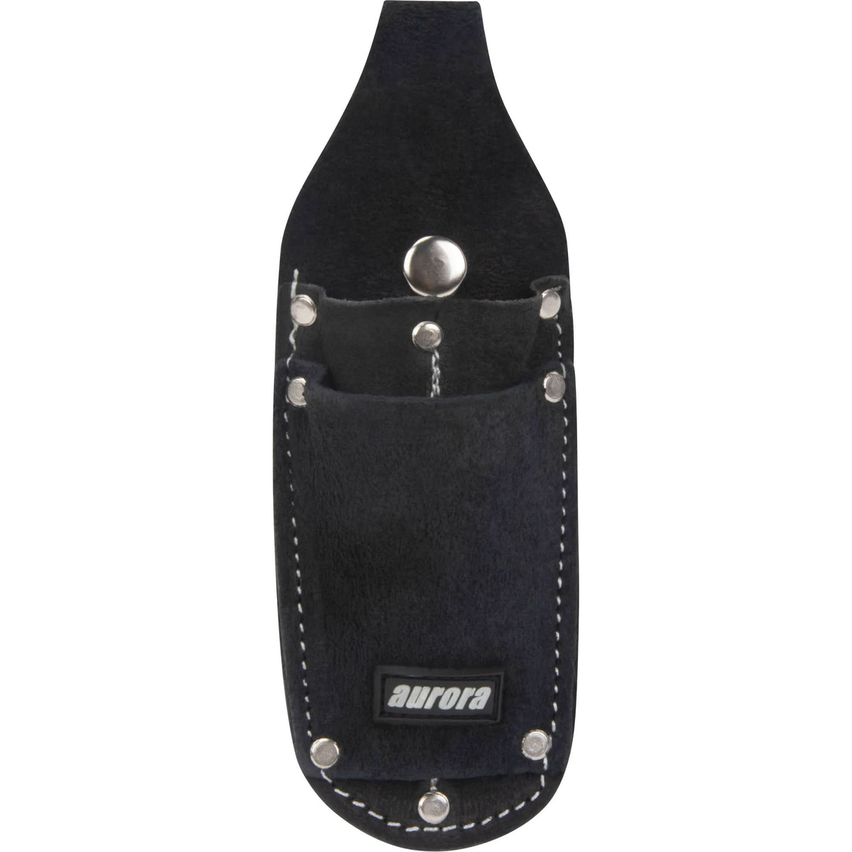 Utility Pouch, Knife Holder, Leather, 2 Pockets