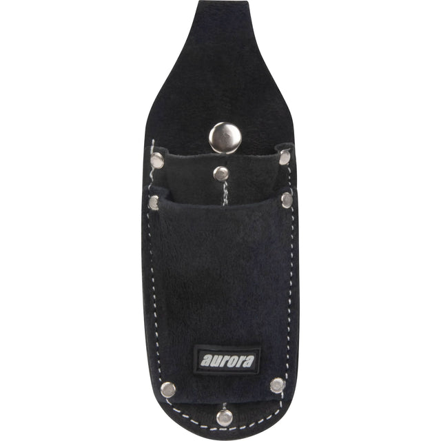 Utility Pouch, Knife Holder, Leather, 2 Pockets