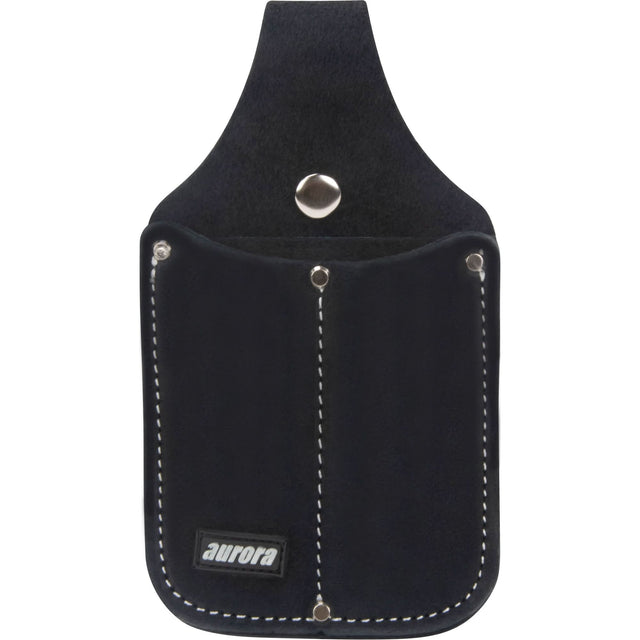 Utility Pouch, Knife Holder, Leather, 3 Pockets