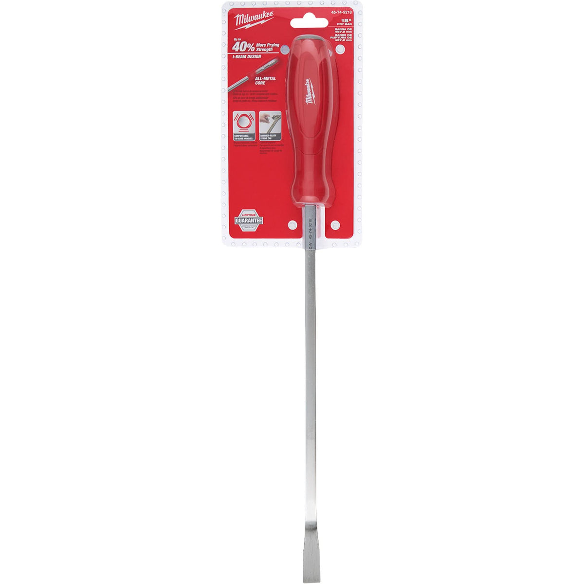 Pry Bar, 1-1/4" W, 24" L