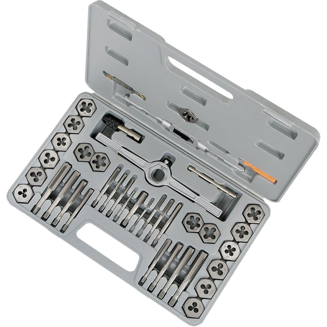TD40A Premium SAE Alloy Tap & Die Set, 40 Pieces