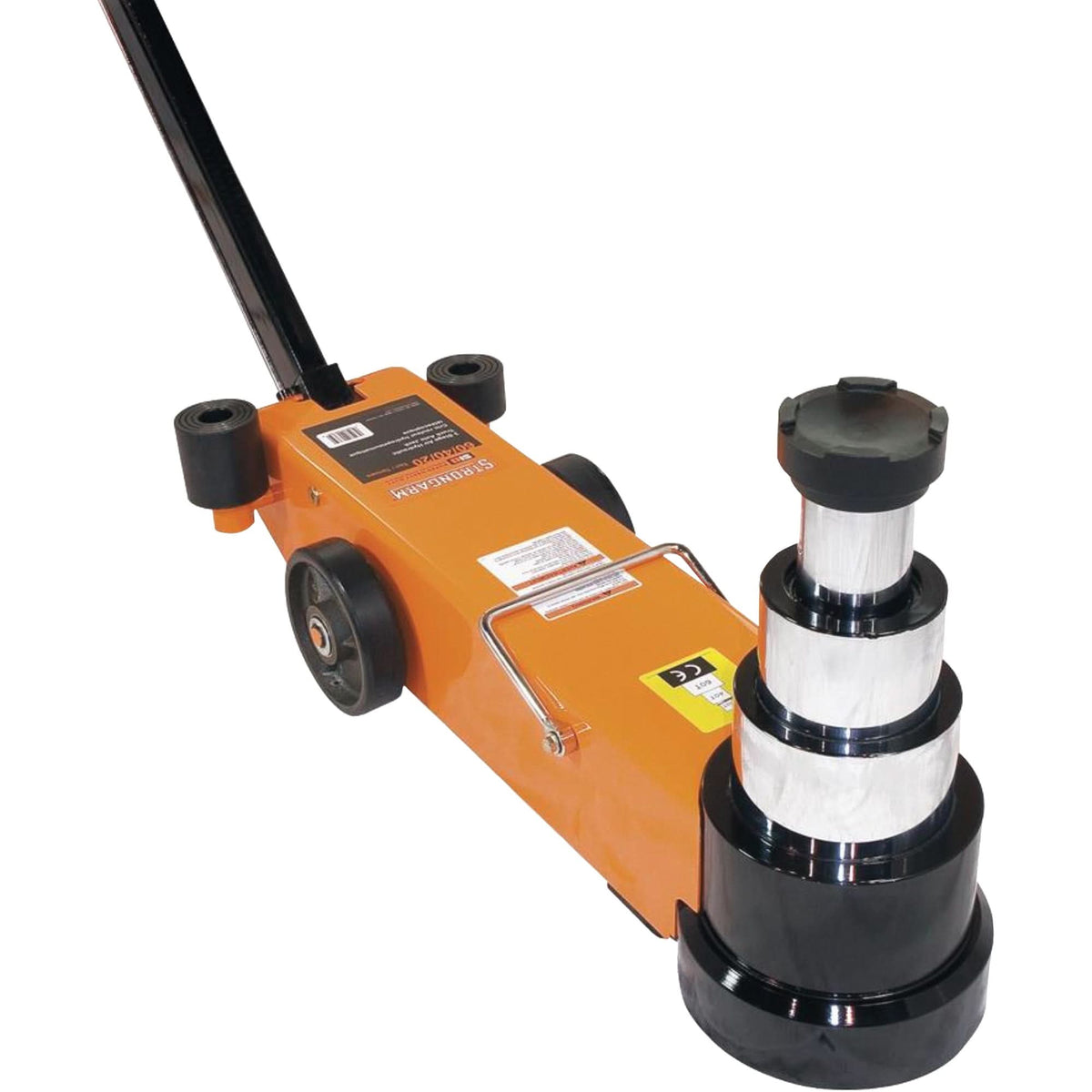 Multi-Stage Air Assist Truck Jacks, 60 Ton(s), Air Hydraulic