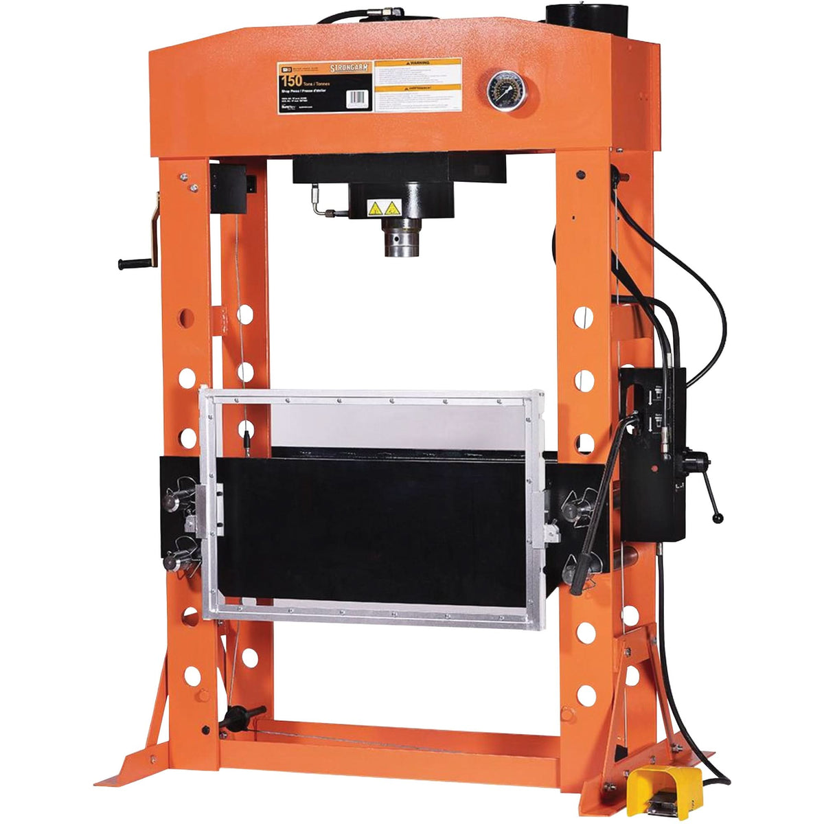 Super Heavy-Duty Shop Presses, 150 Tons Capacity