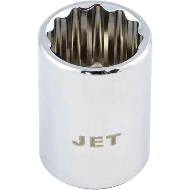 Chrome Socket, 10 mm, 1/4" Drive, 12 Points