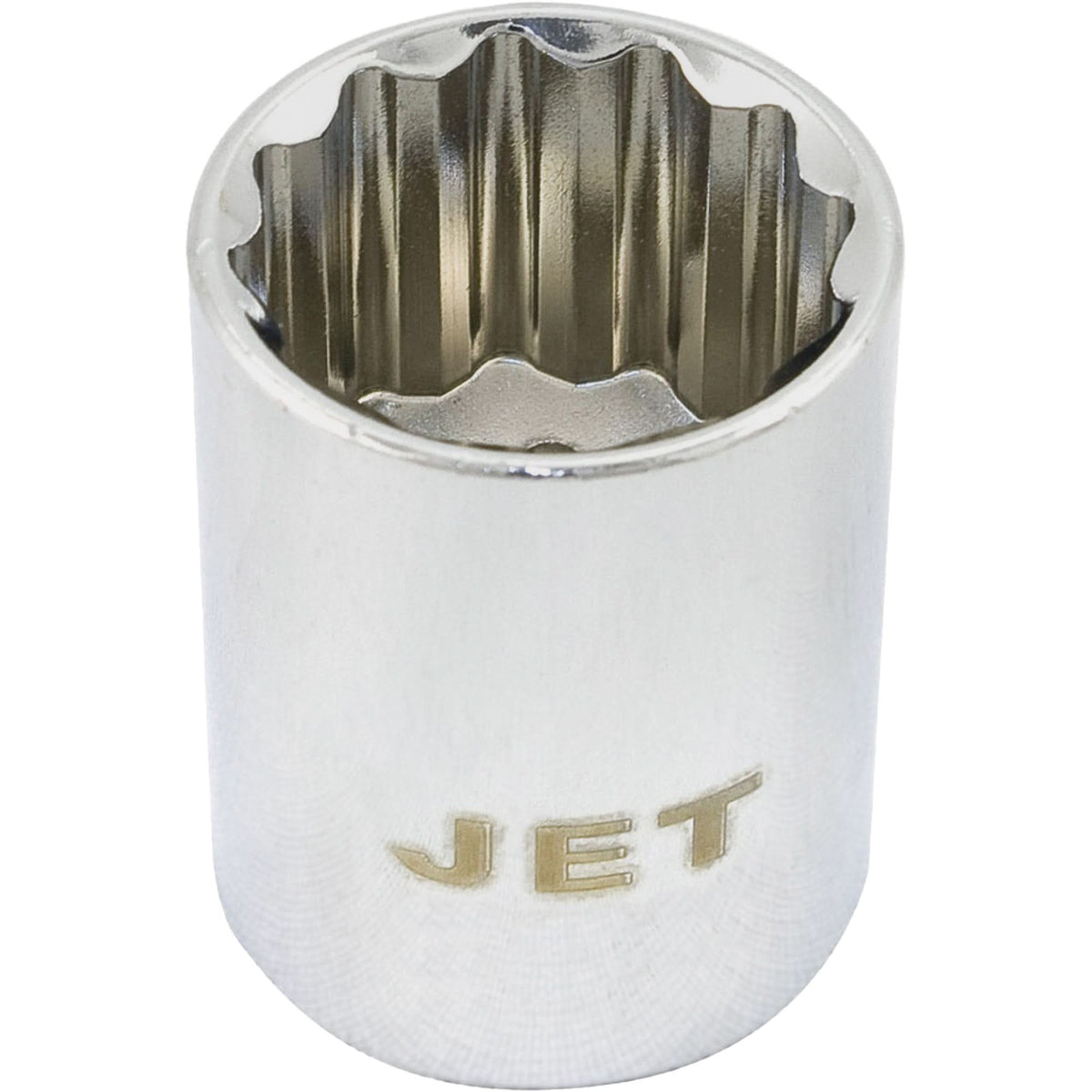 Chrome Socket, 1-1/4", 1/2" Drive, 12 Points
