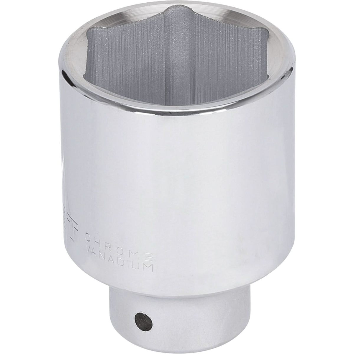 Chrome Socket, 1-1/4", 3/4" Drive, 6 Points, Deep