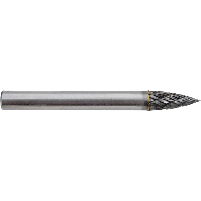 G1-DC JET-KUT® Tree Shape Bur (Pointed End), 1/4" Dia.