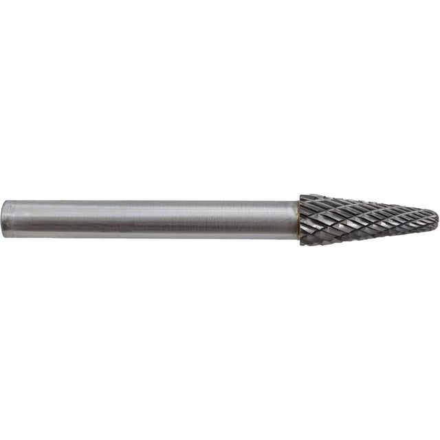 L2-DC JET-KUT Taper Shape Bur 9 (Radius End), 5/16" Dia.