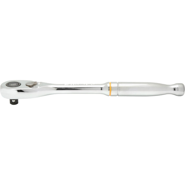 90-Tooth Quick Release Teardrop Ratchet, 3/8" Drive, Ergonomic Handle