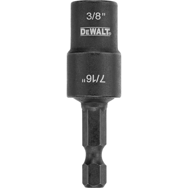 Impact Ready Double-Ended Detachable Nut Driver, 3/8"/7/16" Drive, 2" L, Magnetic
