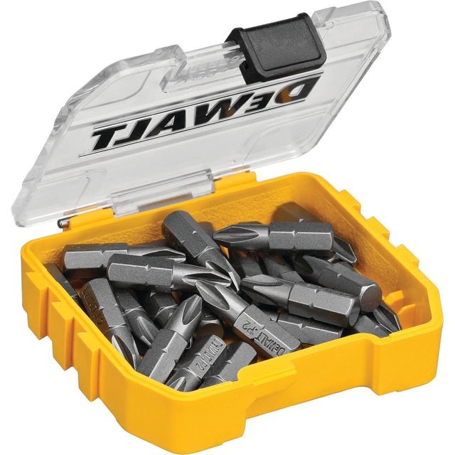 25-Piece Standard Driver Bit Set with ToughCase®+ System, Phillips, #2, 1/4" Drive