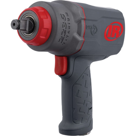 Heavy-Duty Impact Wrench with Friction Ring, 1/2" Drive, 1/4" NPT Air Inlet, 7500 No Load RPM