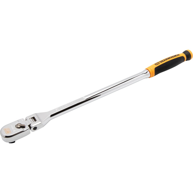120XP™ Dual Material Handle Flex Head Teardrop Ratchet
