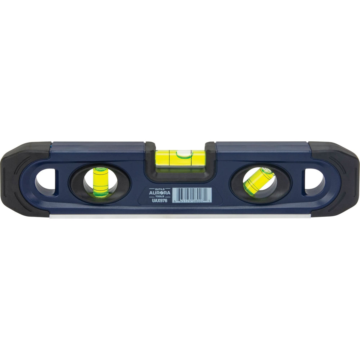 Torpedo Level, 9" L, 3 Vials, Magnetic