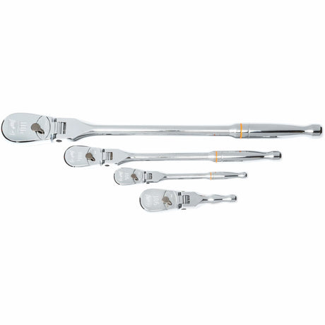 90 Tooth Flex Head Teardrop Ratchet Set