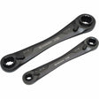 X6™ 4-in-1 Black Oxide Spline Ratcheting SAE Wrench Set, 2 Pieces, Imperial
