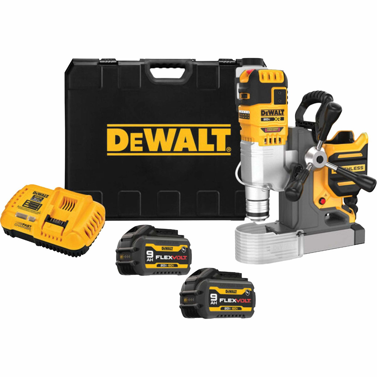 MAX* XR® Cordless Brushless Magnetic Drill Press Kit, 2"