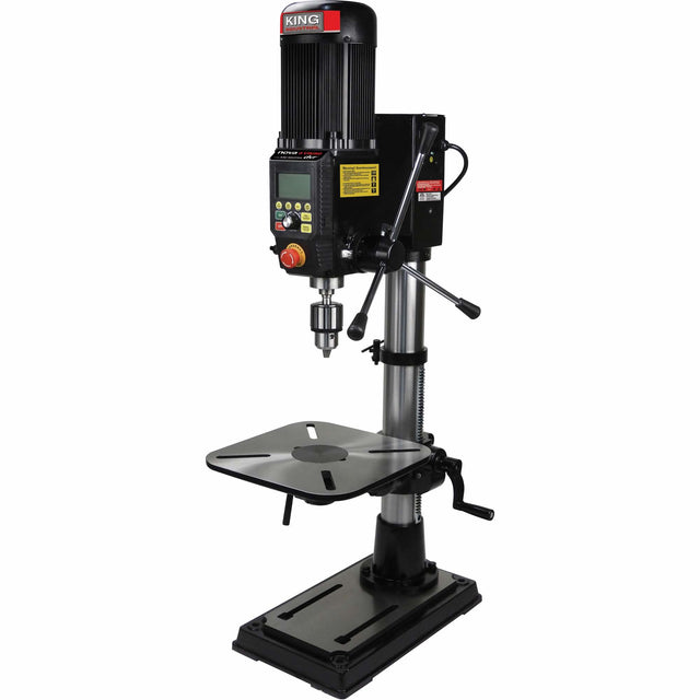 Benchtop DVR Drill Press, 16", 5/8" Chuck, 3000 RPM