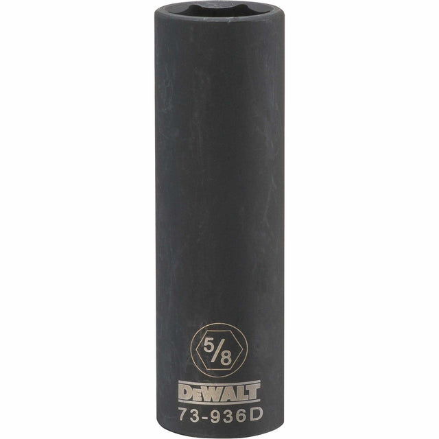 Socket, Impact, 5/8", 1/2" Drive, 6 Points