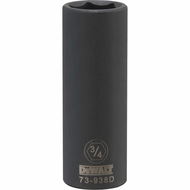 Socket, Impact, 3/4", 1/2" Drive, 6 Points