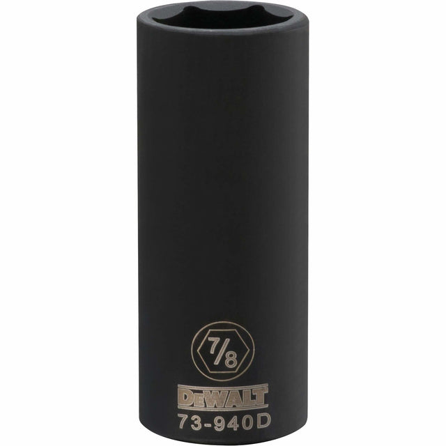Socket, Impact, 7/8", 1/2" Drive, 6 Points