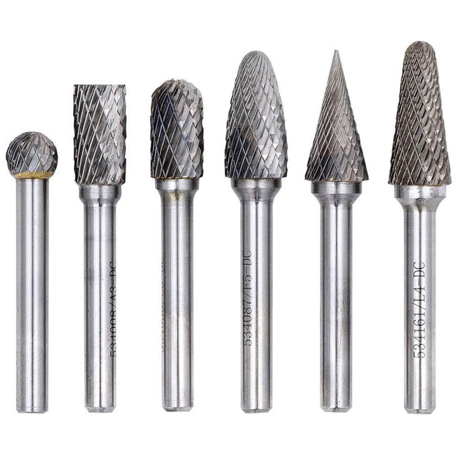 CBHP-6 JET-KUT® Carbide Bur Set, 6 Pieces
