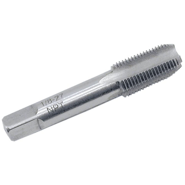 Alloy Pipe Tap, 3/8"-18, Taper, Carbide