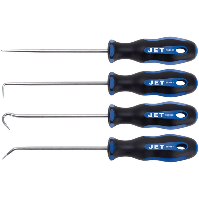 JPHS-604 6" Pick & Hook Set, 4 Pieces