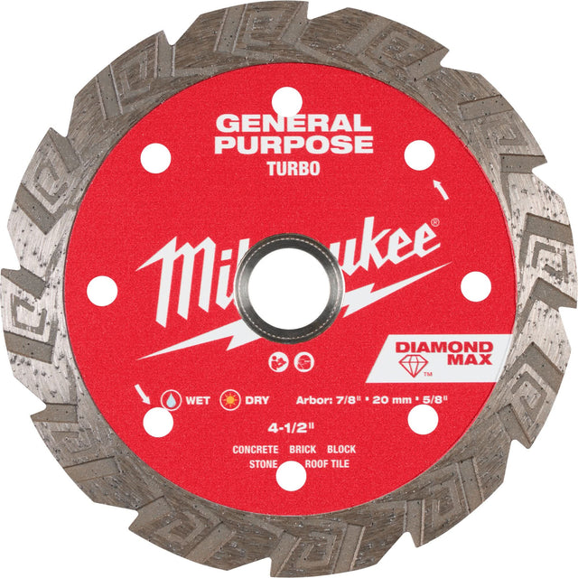 DIAMOND MAX™ Turbo General Purpose Diamond Blade
