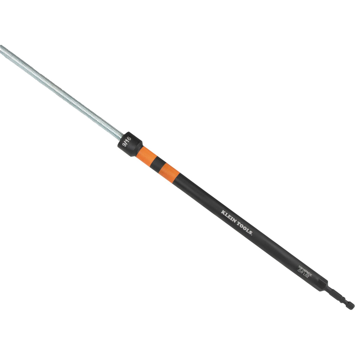 Magnetic Colour-Coded Power Nut Driver, 9/16" Drive, 11-1/5" L, Magnetic