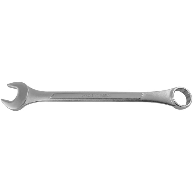 Combination Wrench, 12 Point, 1-3/8", Satin Finish