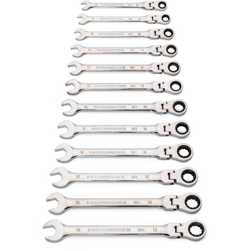 90-Tooth 12 Point Wrench Set