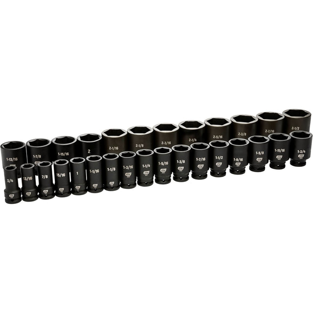 6 Point SAE Socket Set