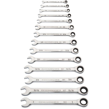 90-Tooth 12 Point SAE Wrench Set