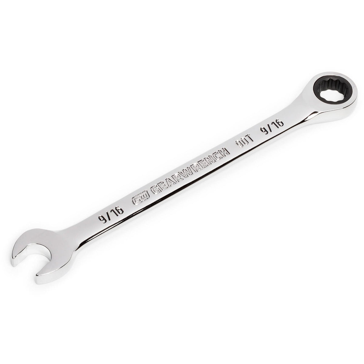 90-Tooth 12 Point Ratcheting Combination Wrench