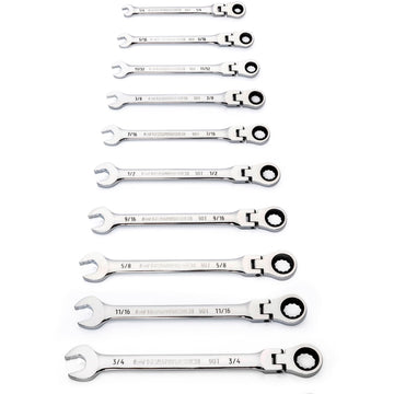 90-Tooth 12 Point SAE Wrench Set