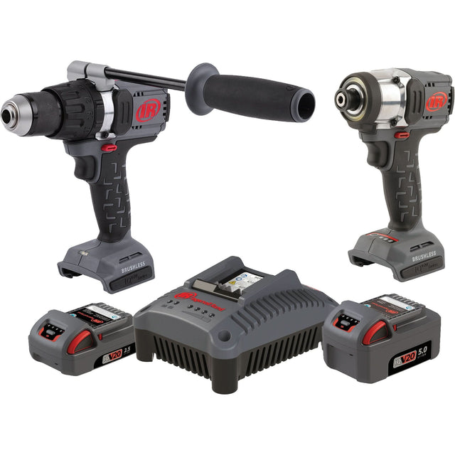 Hammer Drill & Impact Driver Combo Tool Kit