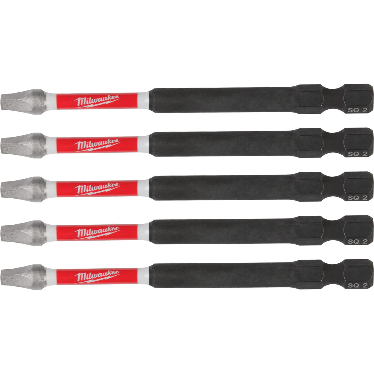 SHOCKWAVE™ Impact Recess Power Bits, Square, 2 Tip, 3-1/2" Length