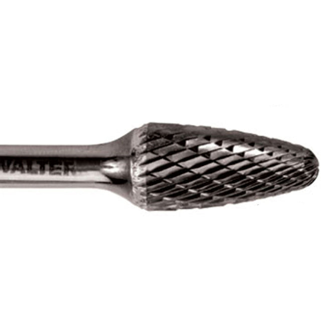 Double Cut Ballnose Tree Burr, SF-1, 1/4" Dia., 5/8" Depth of Cut