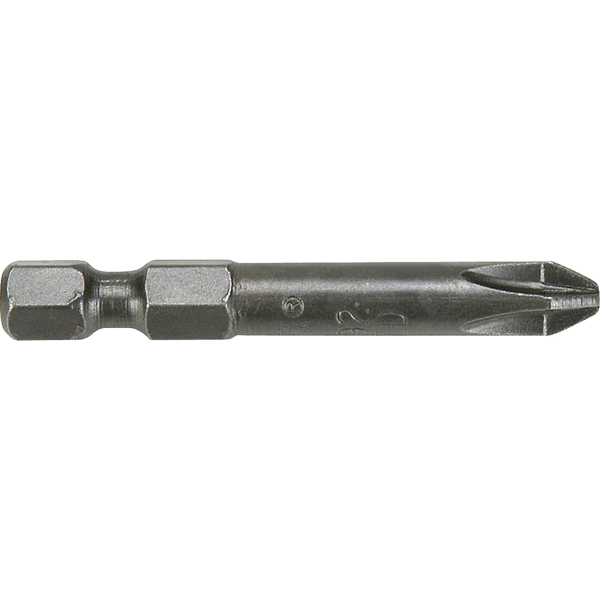 1/4" Posidriv® Power Drive Bits, Pozidriv, #1 Tip, 1/4" Drive Size, 3-1/2" Length