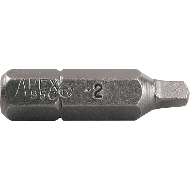 Insert Bits, Square, 2, 1/4" Drive
